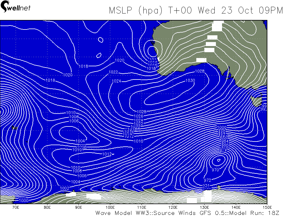 Mean Sea Level Pressure (4hPa grading)