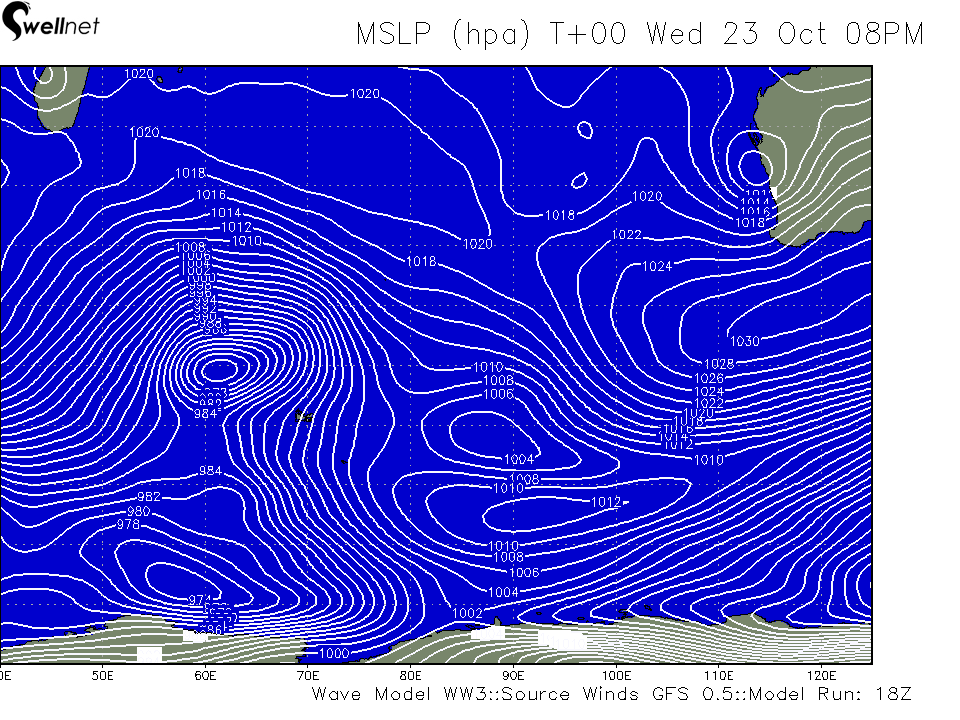 Mean Sea Level Pressure (4hPa grading)